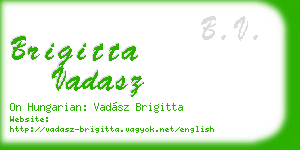 brigitta vadasz business card