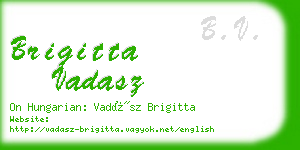 brigitta vadasz business card